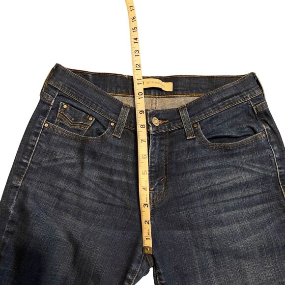 Levi Strauss bootcut 515 Jeans Size 27 X 30 Blue Jeans Woman’s Stretch - Picture 7 of 11
